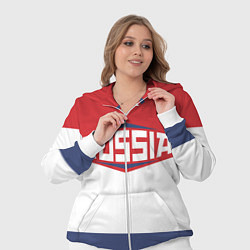 Женский 3D-костюм Russia, цвет: 3D-белый — фото 2