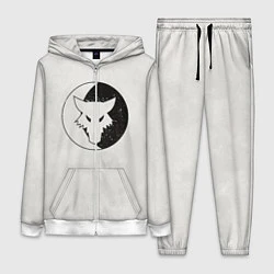 Женский 3D-костюм Лунные волки ранний лого цвет легиона, цвет: 3D-белый