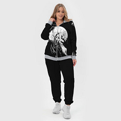 Женский 3D-костюм Крик Хэллоуин Хоррор Scream Halloween, цвет: 3D-меланж — фото 2