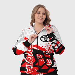 Женский 3D-костюм Toyota Тойота, цвет: 3D-черный — фото 2