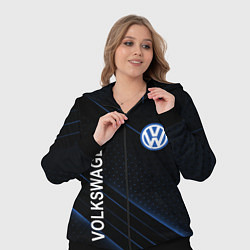 Женский 3D-костюм Volkswagen, sport, цвет: 3D-черный — фото 2