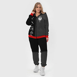 Женский 3D-костюм THE ELDER SCROLLS SKYRIM FUS RO DAH, цвет: 3D-красный — фото 2