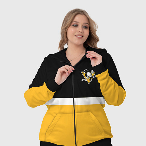 Женский костюм Питтсбург Пингвинз НХЛ / 3D-Черный – фото 3