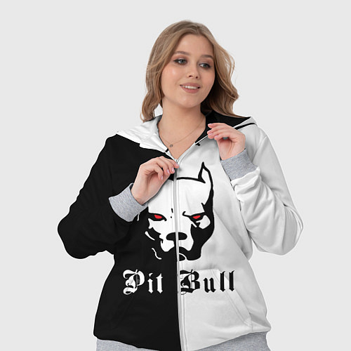 Женский костюм Pit Bull боец / 3D-Меланж – фото 3