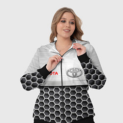Женский 3D-костюм Toyota Стальная решетка, цвет: 3D-черный — фото 2
