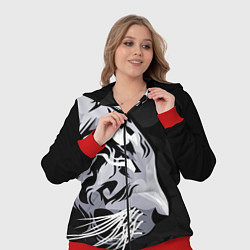 Женский 3D-костюм 2022 Год тигра, цвет: 3D-красный — фото 2