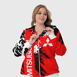 Женский 3D-костюм MITSUBISHI МИЦУБИСИ МИТСУБИСИ МИЦУБИШИ, цвет: 3D-белый — фото 2