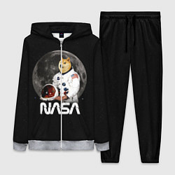 Женский 3D-костюм Доги Космонавт Мем Наса Doge, цвет: 3D-меланж
