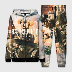 Женский 3D-костюм Battlefield 2042 - отряд, цвет: 3D-черный