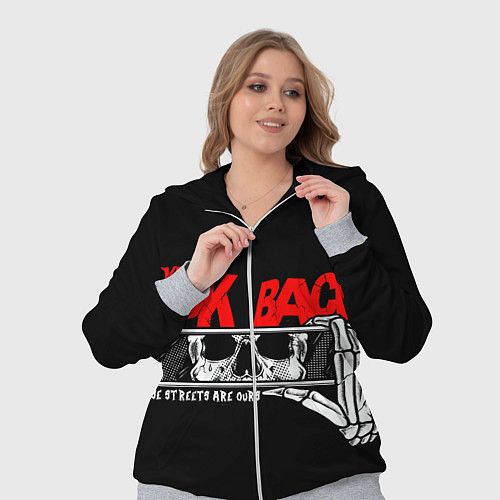 Женский костюм Никогда не смотри назад / 3D-Меланж – фото 3