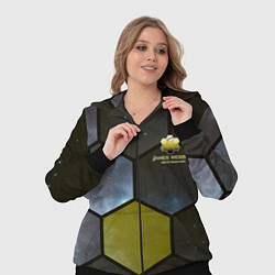 Женский 3D-костюм JWST space cell theme, цвет: 3D-черный — фото 2