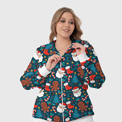 Женский 3D-костюм ПОКРЫТО НОВЫМ ГОДОМ!, цвет: 3D-белый — фото 2