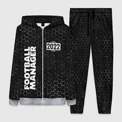 Женский 3D-костюм ФУТБОЛ МЕНЕДЖЕР Соты, цвет: 3D-меланж