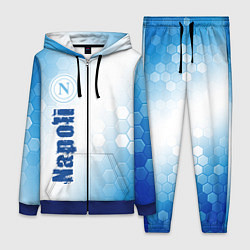 Женский 3D-костюм SSC NAPOLI Napoli Соты, цвет: 3D-синий