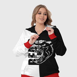 Женский 3D-костюм BEAR Медведь, цвет: 3D-красный — фото 2