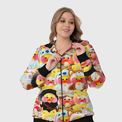 Женский 3D-костюм УТЯ УТОЧКА ЛАЛАФАНФАН ПАТТЕРН, цвет: 3D-черный — фото 2