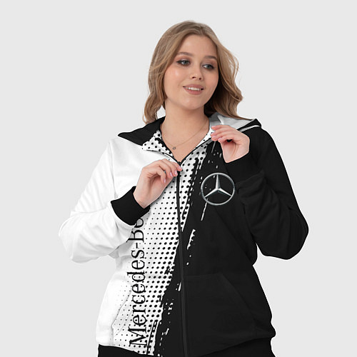 Женский костюм Mercedes-Benz - Sport / 3D-Черный – фото 3
