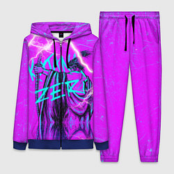 Женский 3D-костюм Katana Zero Катана Зеро Самурай, цвет: 3D-синий