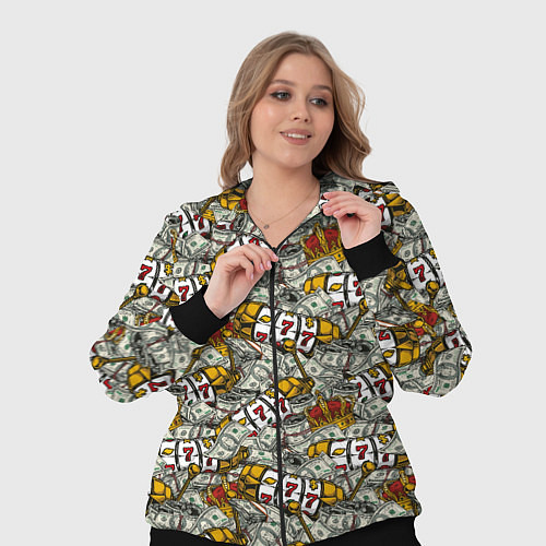 Женский костюм Джекпот Jackpot / 3D-Черный – фото 3