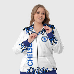 Женский 3D-костюм Chelsea челси спорт, цвет: 3D-синий — фото 2