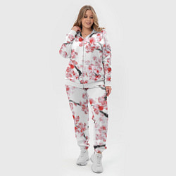 Женский 3D-костюм Ранняя сакура, цвет: 3D-белый — фото 2