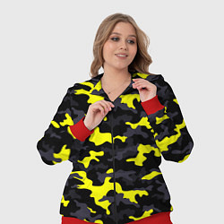 Женский 3D-костюм Black Camo, цвет: 3D-красный — фото 2