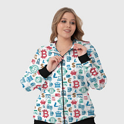 Женский 3D-костюм Виртуальная Валюта Currency, цвет: 3D-черный — фото 2
