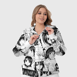 Женский 3D-костюм ПРЕЗИДЕНТ СТУДСОВЕТА ГОРНИЧНАЯ Pattern, цвет: 3D-белый — фото 2