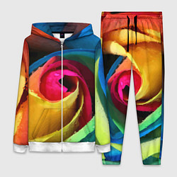 Женский 3D-костюм Роза fashion 2022, цвет: 3D-белый