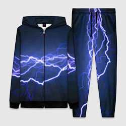 Женский 3D-костюм Lightning Fashion 2025 Neon, цвет: 3D-черный