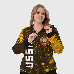 Женский 3D-костюм USSR - ГЕРБ - Арт, цвет: 3D-черный — фото 2