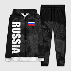 Женский 3D-костюм RUSSIA - BLACK EDITION, цвет: 3D-белый