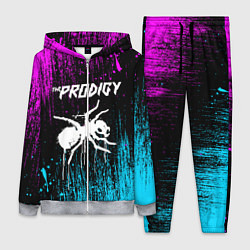 Женский 3D-костюм The prodigy neon, цвет: 3D-меланж