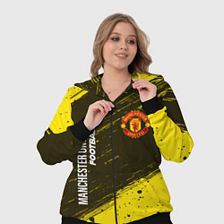 Женский 3D-костюм MANCHESTER UNITED Football - Краска, цвет: 3D-черный — фото 2