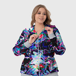 Женский 3D-костюм Neon Stars, цвет: 3D-меланж — фото 2