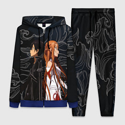 Женский 3D-костюм Кирито и Асуна - Sword Art Online, цвет: 3D-синий