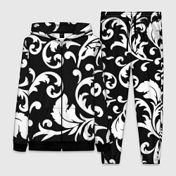 Женский 3D-костюм Minimalist floral pattern, цвет: 3D-черный