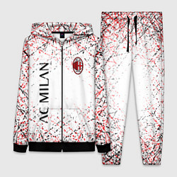 Женский 3D-костюм Ac milan logo, цвет: 3D-черный