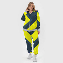Женский 3D-костюм Геометрическая Стрелка, цвет: 3D-меланж — фото 2