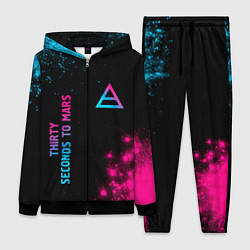 Женский костюм Thirty Seconds to Mars Neon Gradient