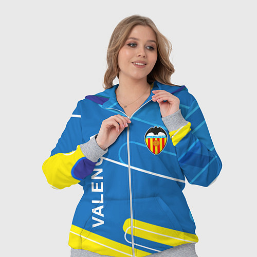 Женский костюм Valencia Абстракция / 3D-Меланж – фото 3