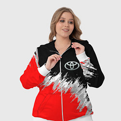 Женский 3D-костюм Тойота камри - краска, цвет: 3D-белый — фото 2