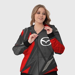 Женский 3D-костюм Mazda sports racing, цвет: 3D-черный — фото 2