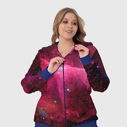 Женский 3D-костюм Рубиновая туманность, цвет: 3D-синий — фото 2