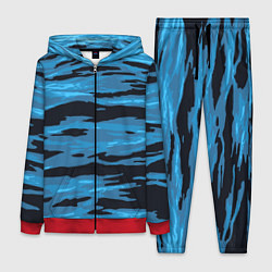 Женский 3D-костюм Волны Камуфляж, цвет: 3D-красный