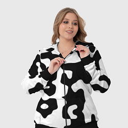 Женский 3D-костюм Камуфляж Cowskin крупный, цвет: 3D-черный — фото 2