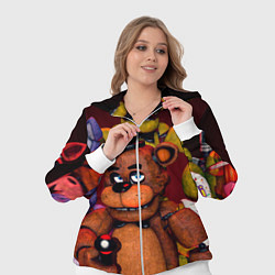 Женский 3D-костюм Пять ночей Фредди, цвет: 3D-белый — фото 2