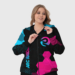 Женский 3D-костюм ARC Raiders - neon gradient: надпись, символ, цвет: 3D-черный — фото 2