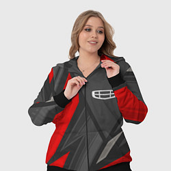 Женский 3D-костюм Geely sports racing, цвет: 3D-черный — фото 2