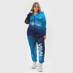 Женский 3D-костюм Бесконечное космическое пространство - Nasa, цвет: 3D-синий — фото 2